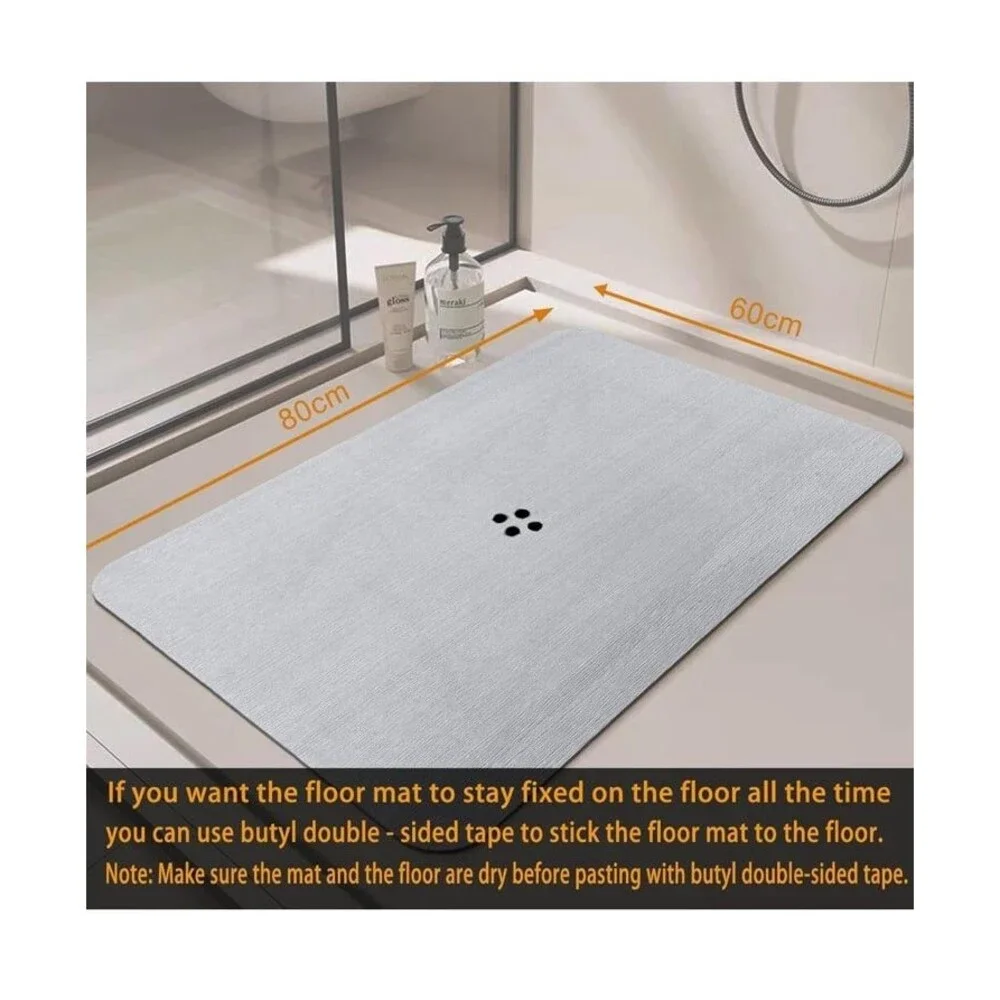 BETOVV Non- Slip XL Bathtub Mat Anti Slip Bath Mat New in box 24”x32”